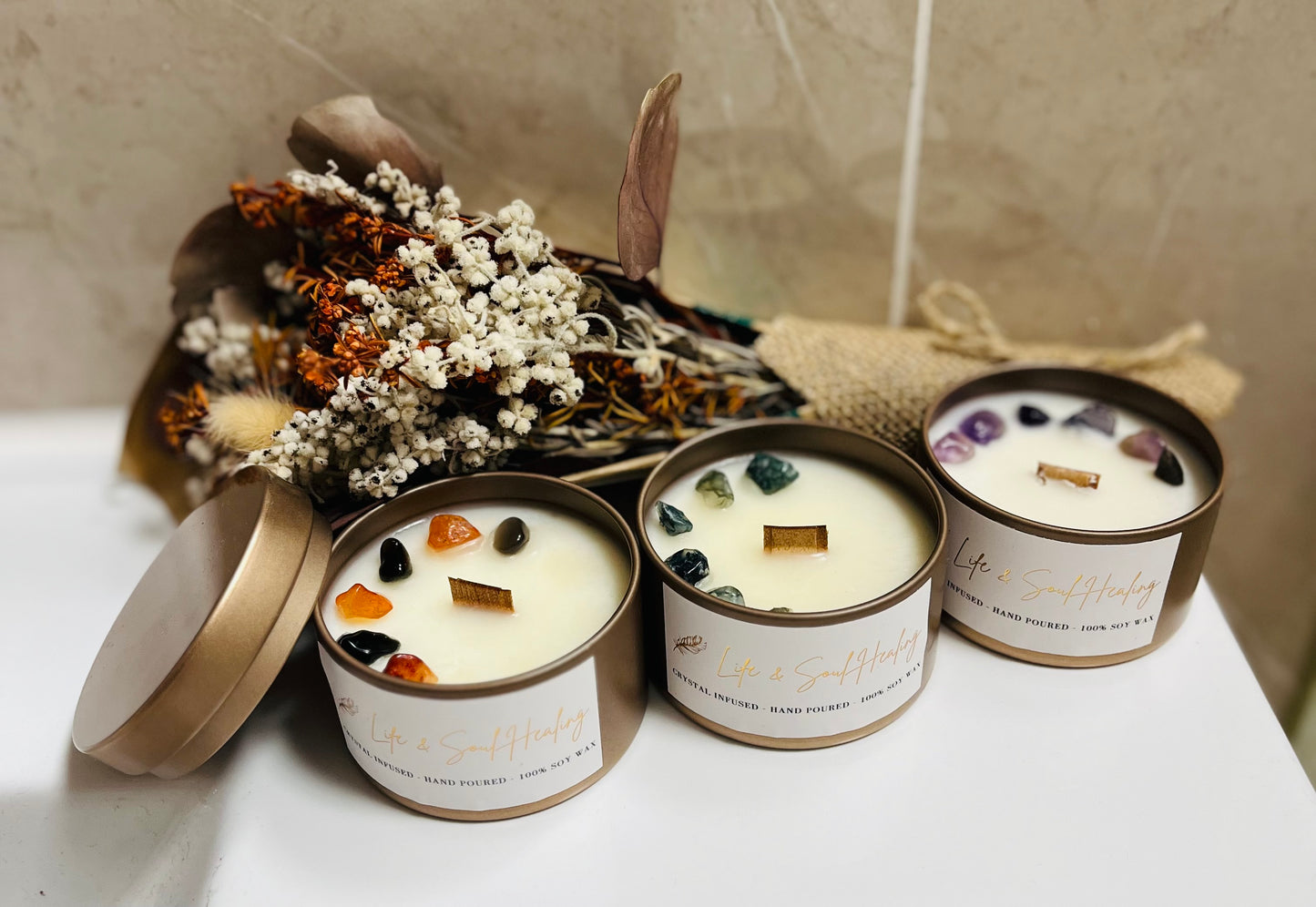 Manifest Connection Massage Candle
