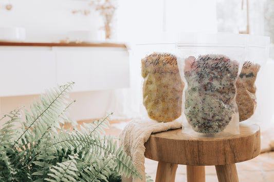 Crystal & Botanical Infused Bath Salts
